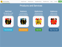 Tablet Screenshot of nintechnet.com